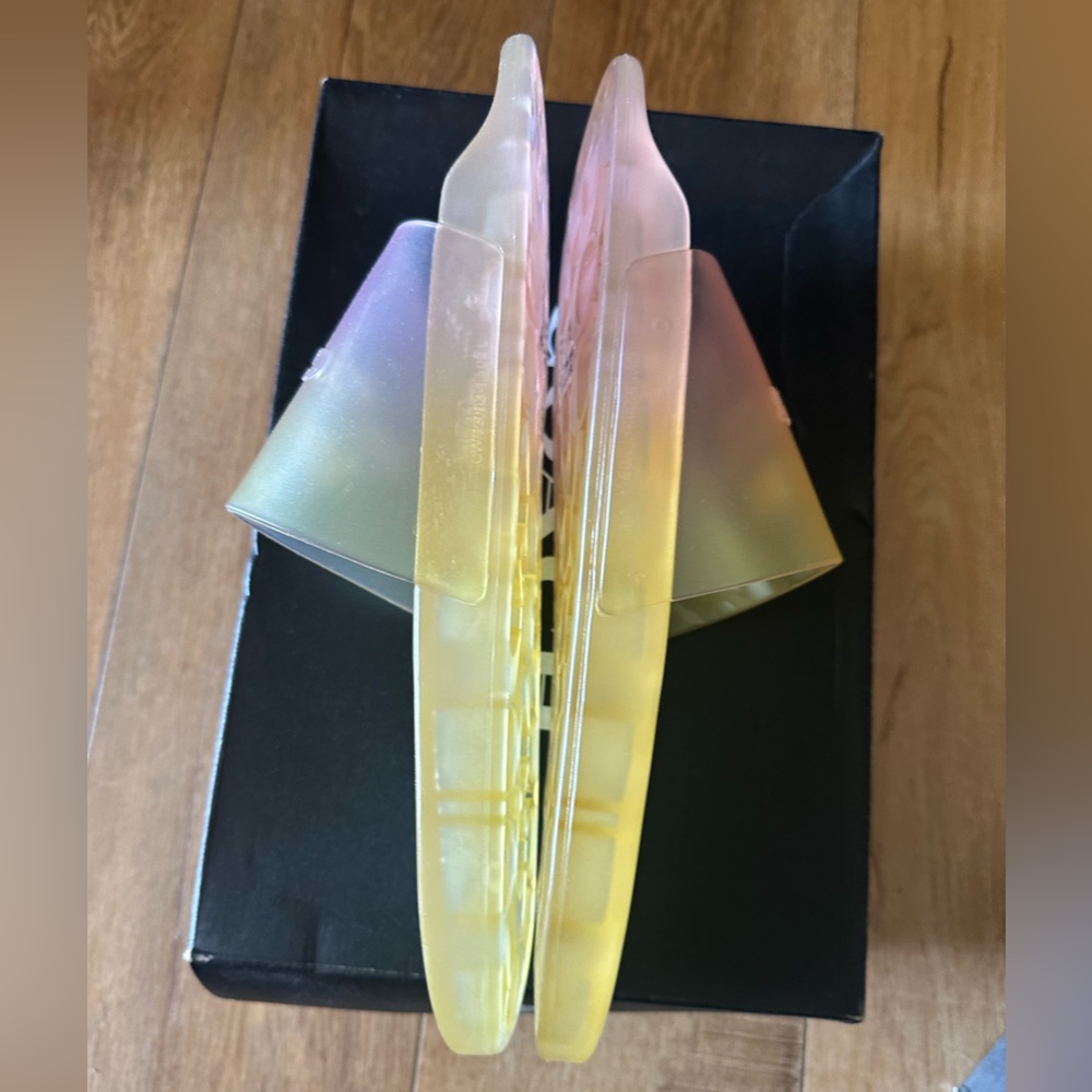 𝓒O𝓐𝓒𝓗 Women's Ulyssa Jelly Pool Slides w/box - Picture 8 of 15